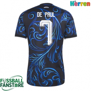 Argentinien Rodrigo De Paul #7 Replik Auswärtstrikot WM 2026 Kurzarm